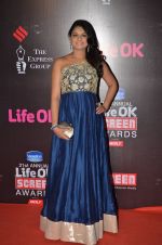 Tejaswini Kolhapure at Life Ok Screen Awards red carpet in Mumbai on 14th Jan 2015